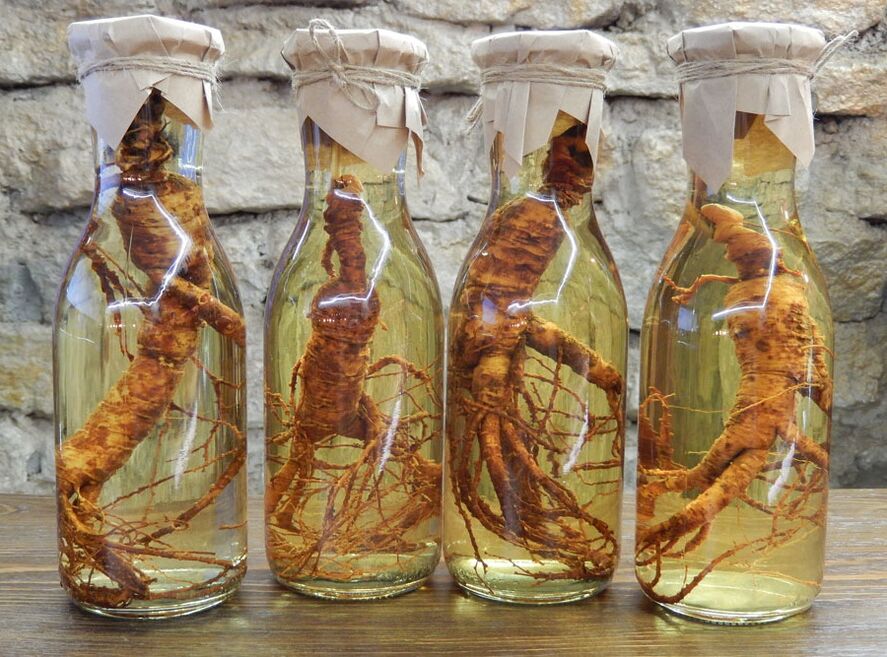 Tomar tintura de ginseng ajuda a aumentar a cabeça do pênis